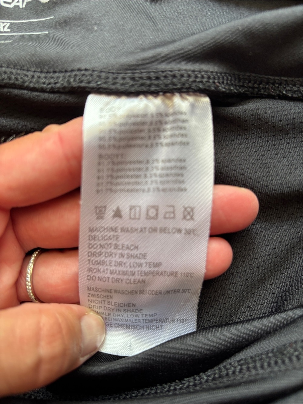 Baleaf Black Circle Skater Skort - Picture 5 of 5